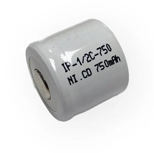Power Pro 1/2C 750Mah Ni-Cd Flat Top Battery 1