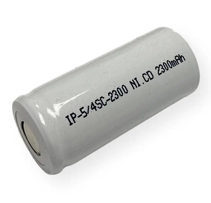 Power Pro 5/4 Sub C 2300Mah Ni-Cd Flat Top Battery 1