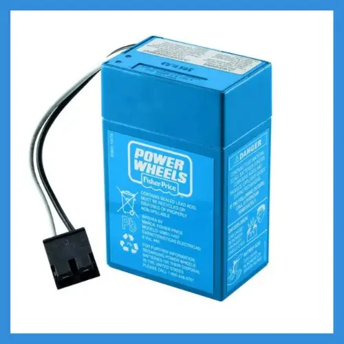 Power Wheels Blue Battery 6V 00801-1868 1