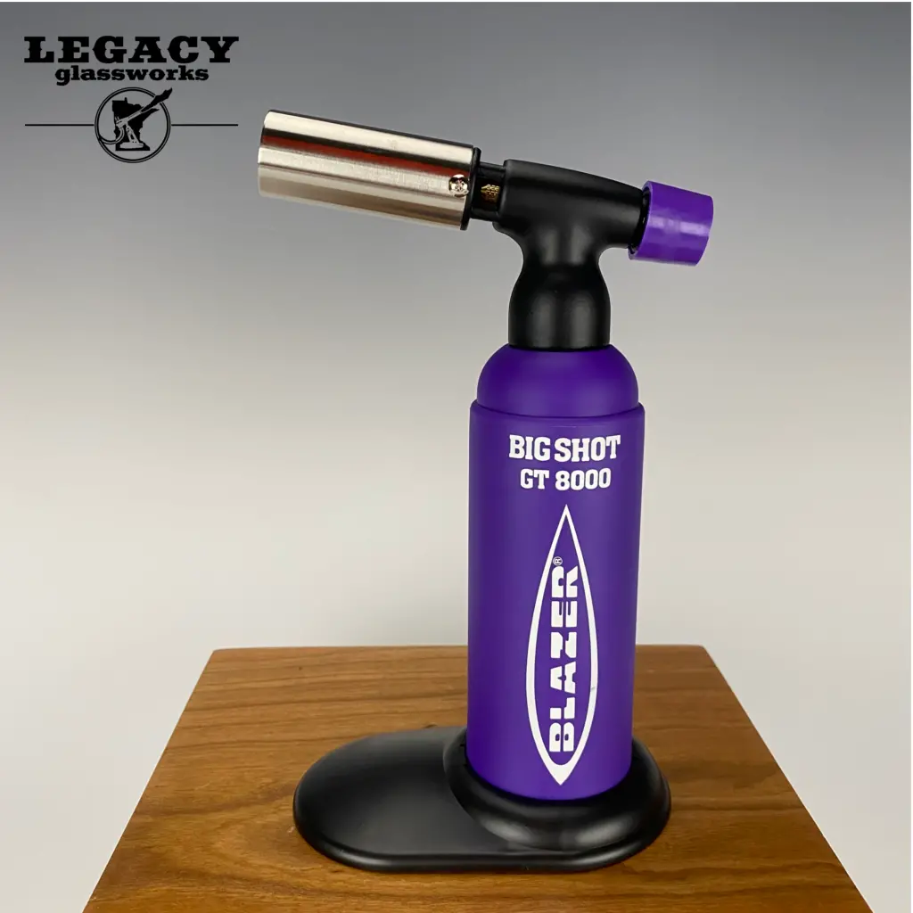 Blazer Big Shot Limited Edition Purple / Glow Butane Torch 1