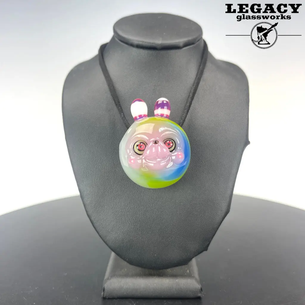 Aquariust Purple Face W/ Encalmo Chappy Pendant 1