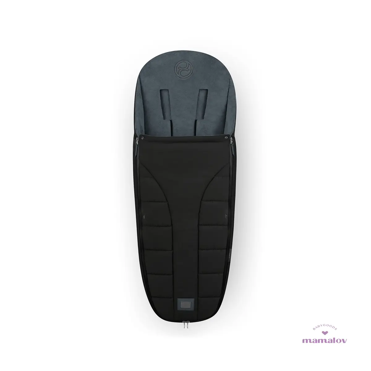 Funda Platinum Footmuff - Deep Black 521004685 Cybex 1