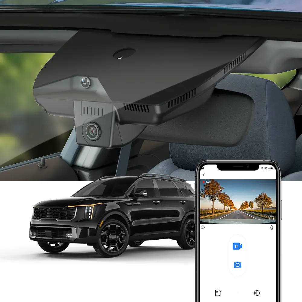 Fitcamx Dash Cam For Kia Sorento 2024-2026 1