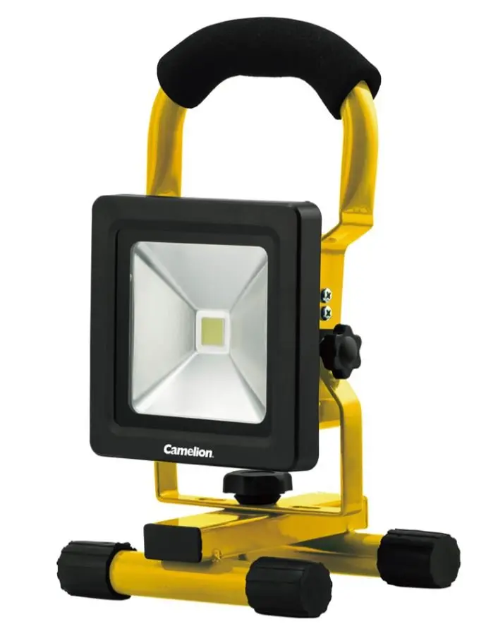 Rechargeable Work Light W/ Kick Stand - Camelion 10W Cob Led 1