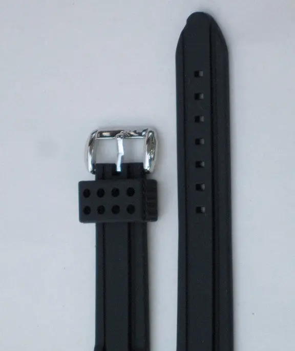 Vector And Regulator Black Rubber Strap 1