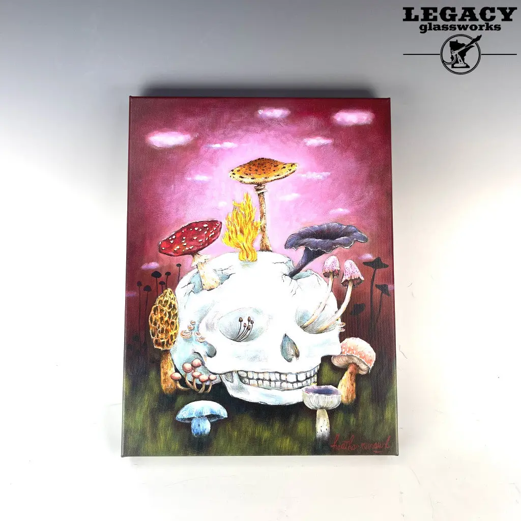 Heather Renaux "Mushroom Skull" Prints 1