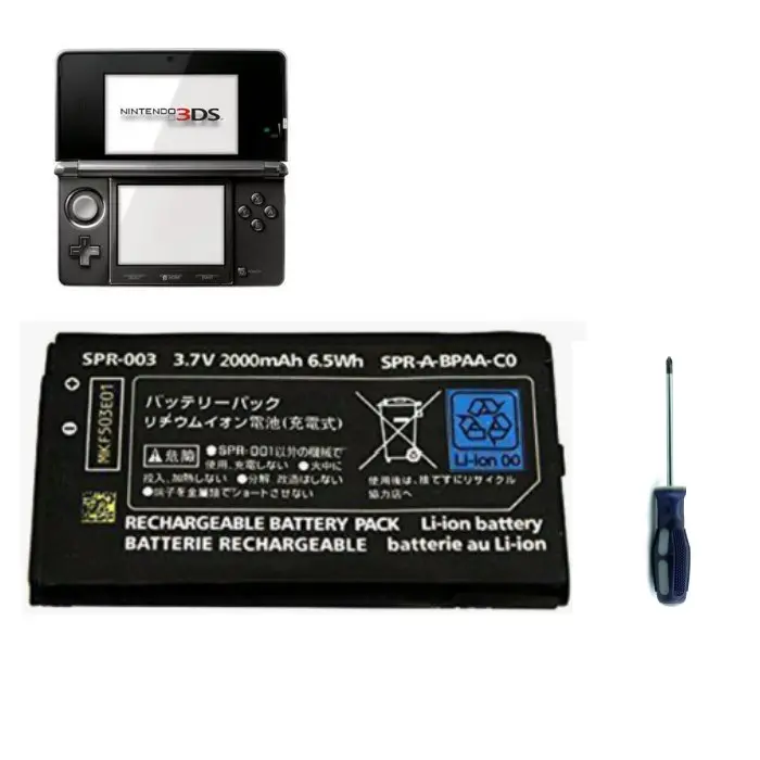 Replacement Battery Nintendo 3Ds Xl Spr-003 Battery 1