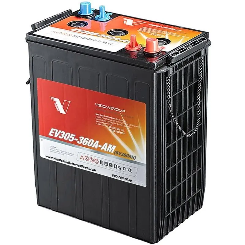 Replacement For Discover Ev305a-A Battery Agm Dry Cell 6V 330Ah Battery 1