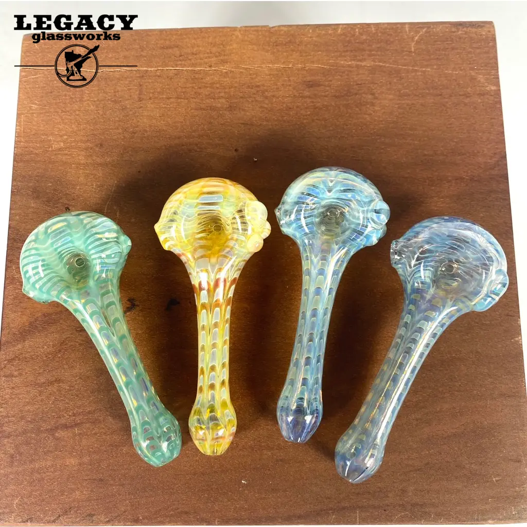Ray Mondy Fumed And Raked Spoons 1