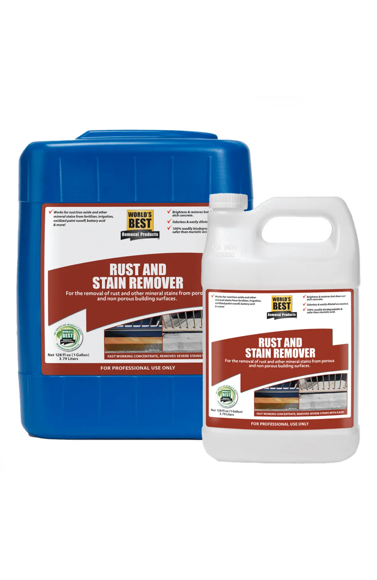 World's Best Graffiti Rust & Stain Remover (You Choose) 1