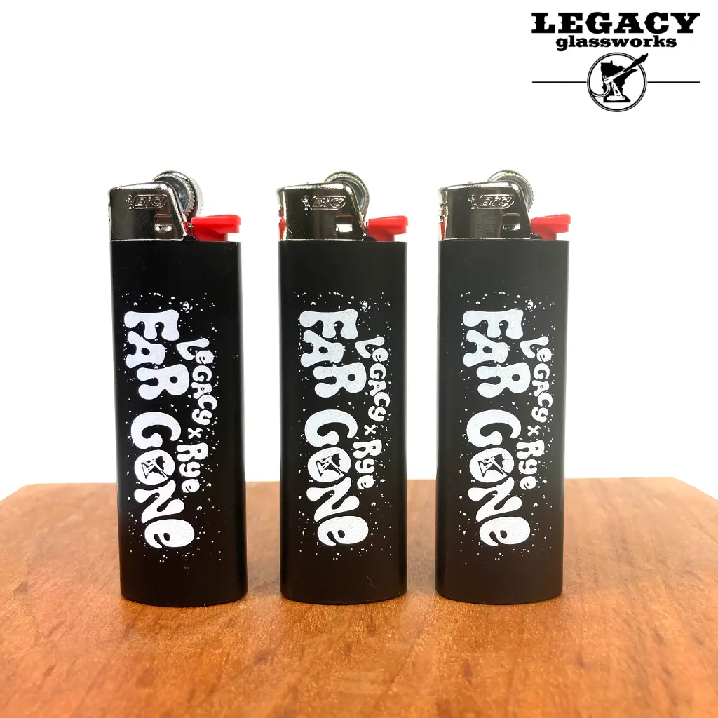 Rye X Legacy "Far Gone" Limited Edition Bic Lighter 1