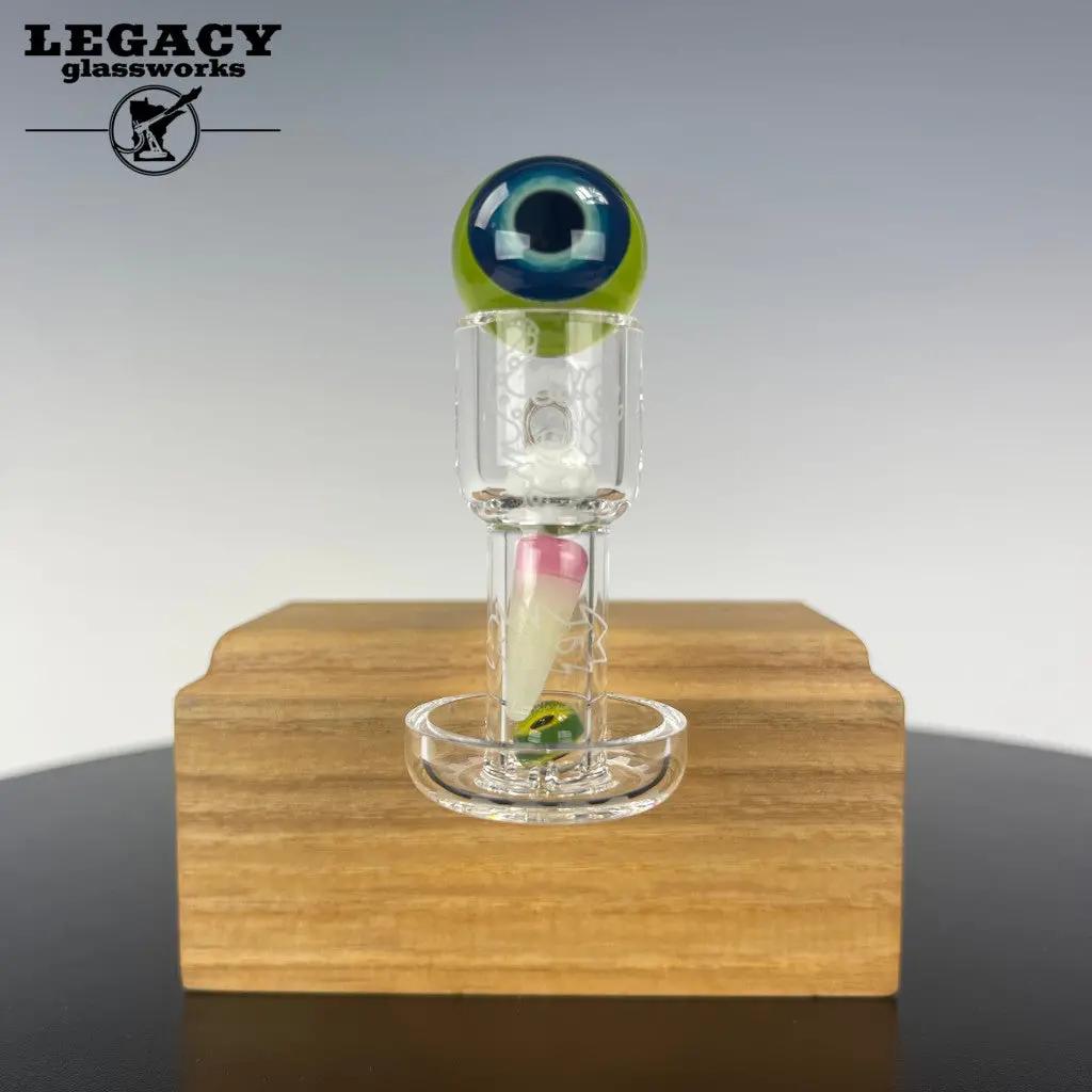 Salt Slurper Set + 10/90 Blasted Mini Terp Slurper 1