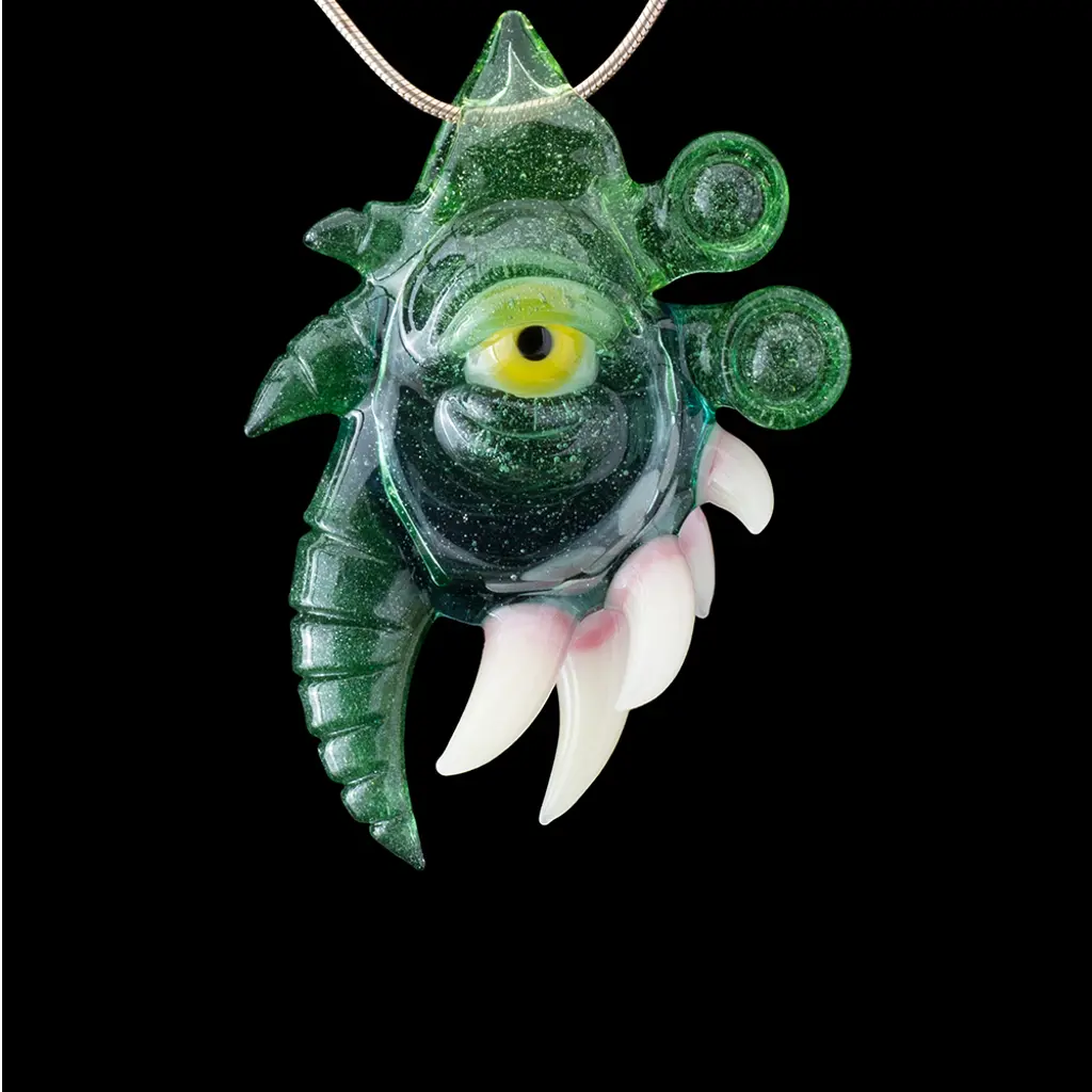 Salt Green Stardust Pendant 1