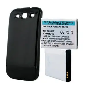 Samsung Galaxy S 3  Battery With Nfc Black Cover 1