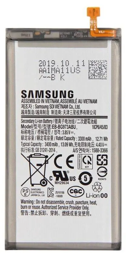 Samsung Galaxy S10 G973 Battery Eb-Bg973abu 1