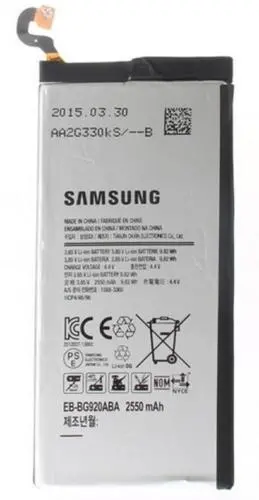 Samsung Galaxy S6 Sm-G920 Internal Replacement Battery 1