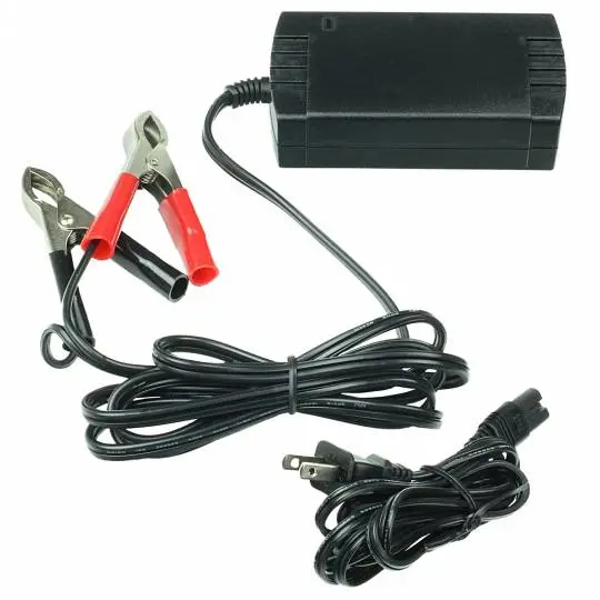 Schauer Jac0224 Charger: 24 Volt, 2 Amp With Clips 1