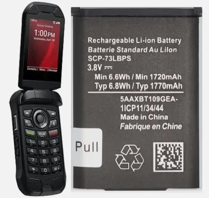 Kyocera Duraxv Extreme E4810 Scp-73Lbps  Replacement Battery 1