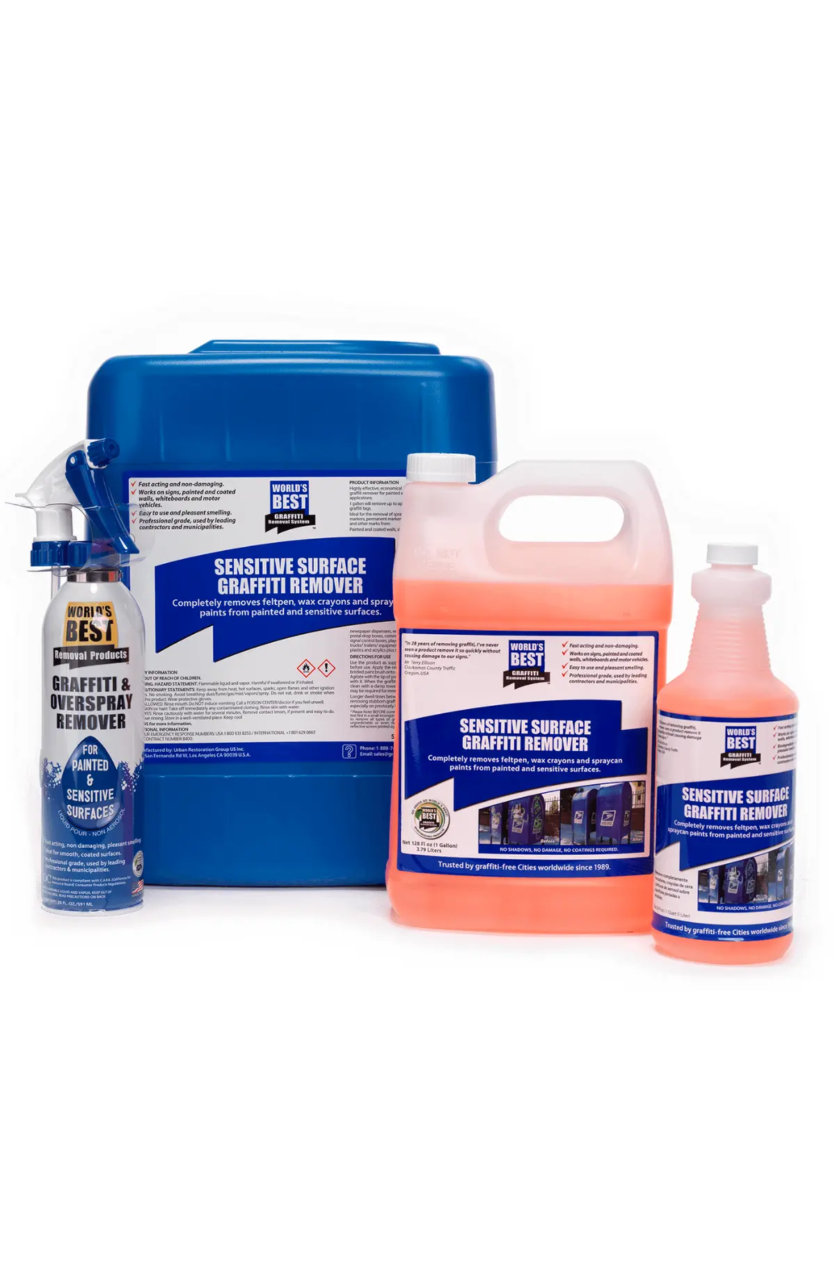 World's Best Graffiti Sensitive Surface Graffiti Remover (You Choose) 1