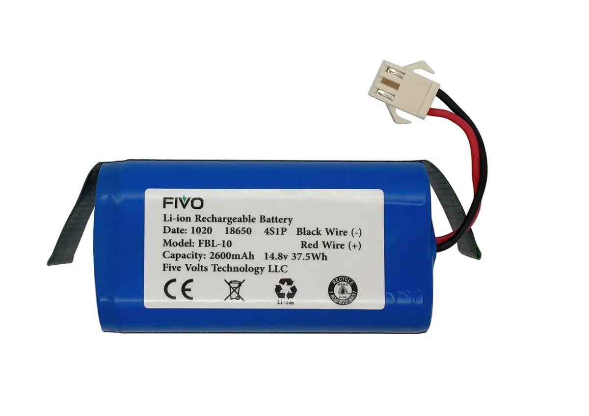 Shark Ion Rv750, Rv720, Rv700 Robot Vacuum Replacement Battery Pack (3 Prongs) 1