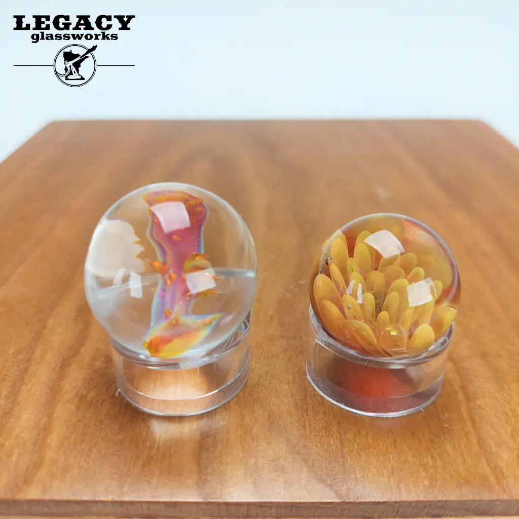 Slack Glass Fumed Slurper Cap Marble 1