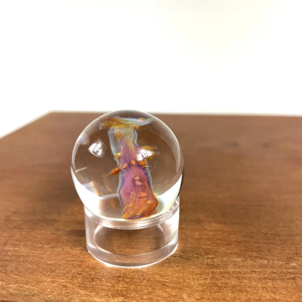 Slack Glass Fumed Slurper Cap Marble 2