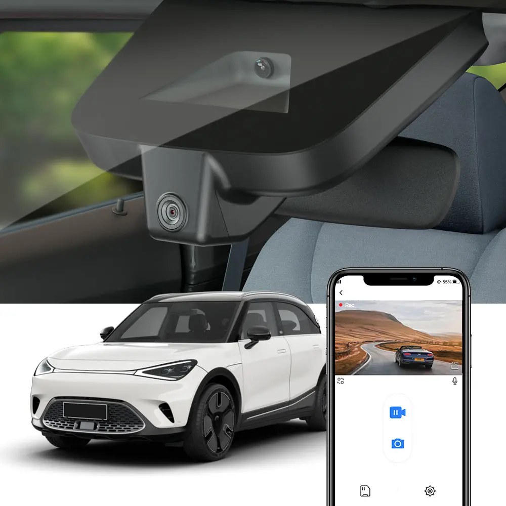 Fitcamx Dash Cam For 2022-2025 Smart #1 1