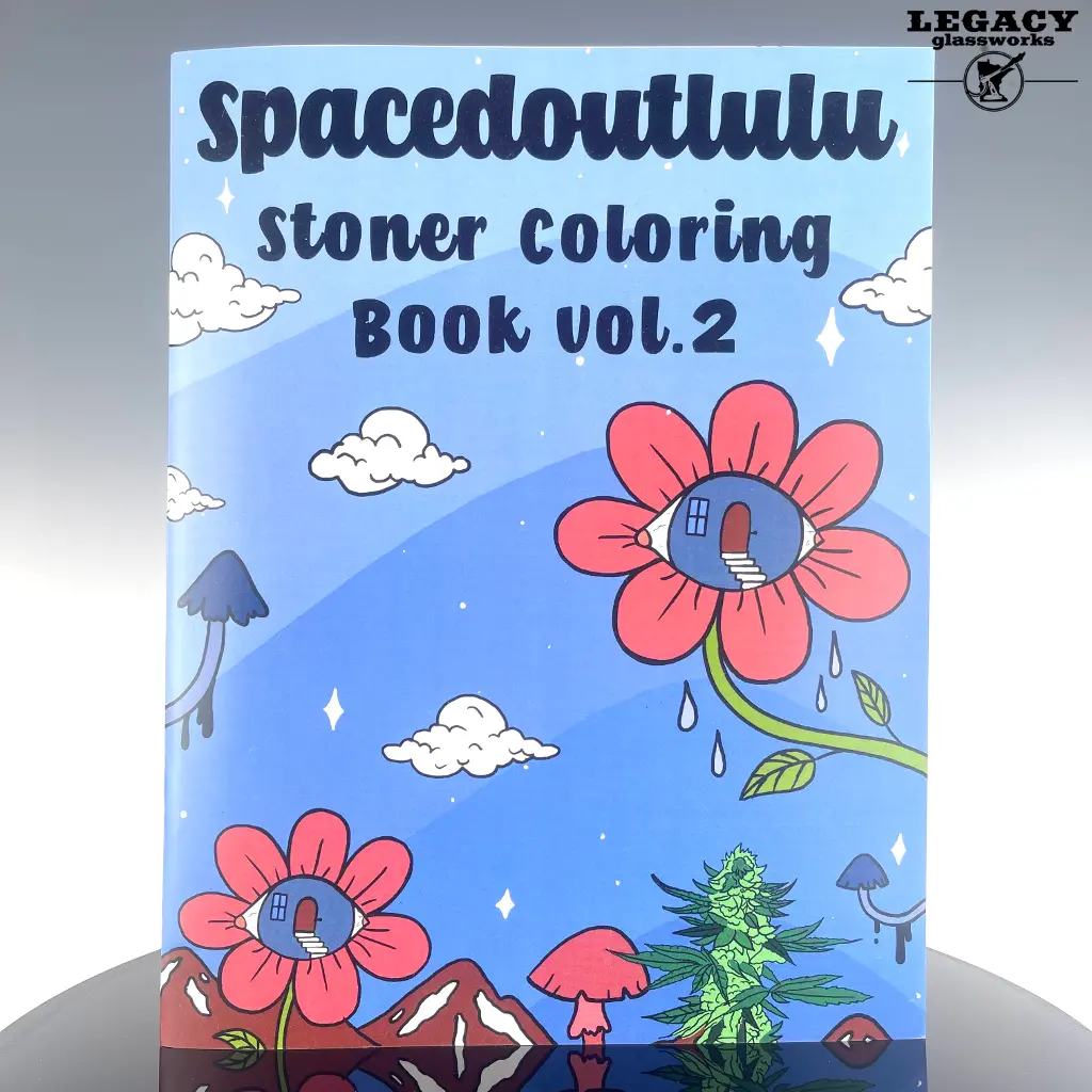 Spaced Out Lulu Stoner Coloring Book Vol. 2 1