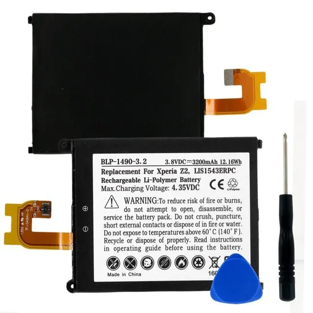 Sony Lis1543erpc 3.8V 3200Mah Li-Pol Battery 1