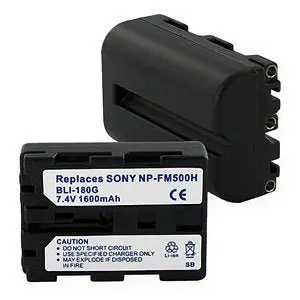 Sony Np-Fm500h Battery With Top Groove 1
