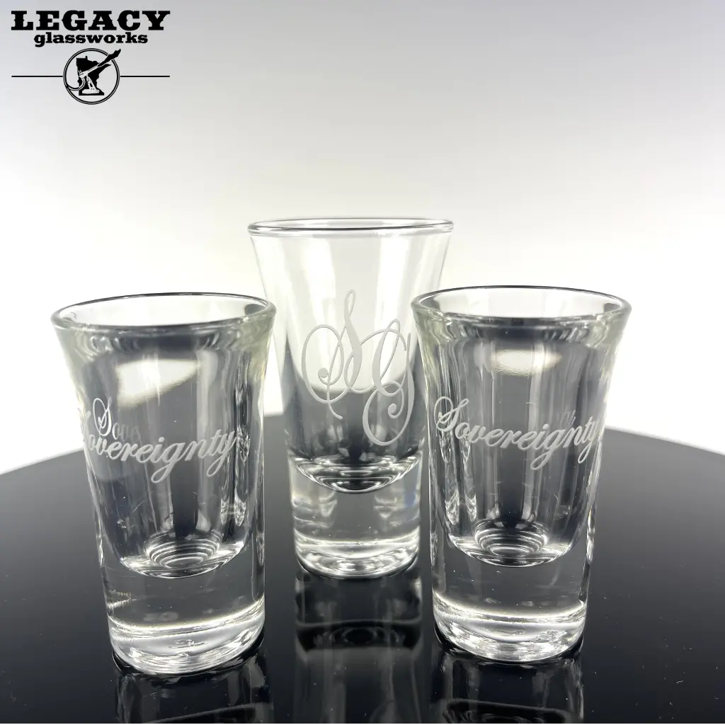 Sovereignty Glass Shot Glass 1