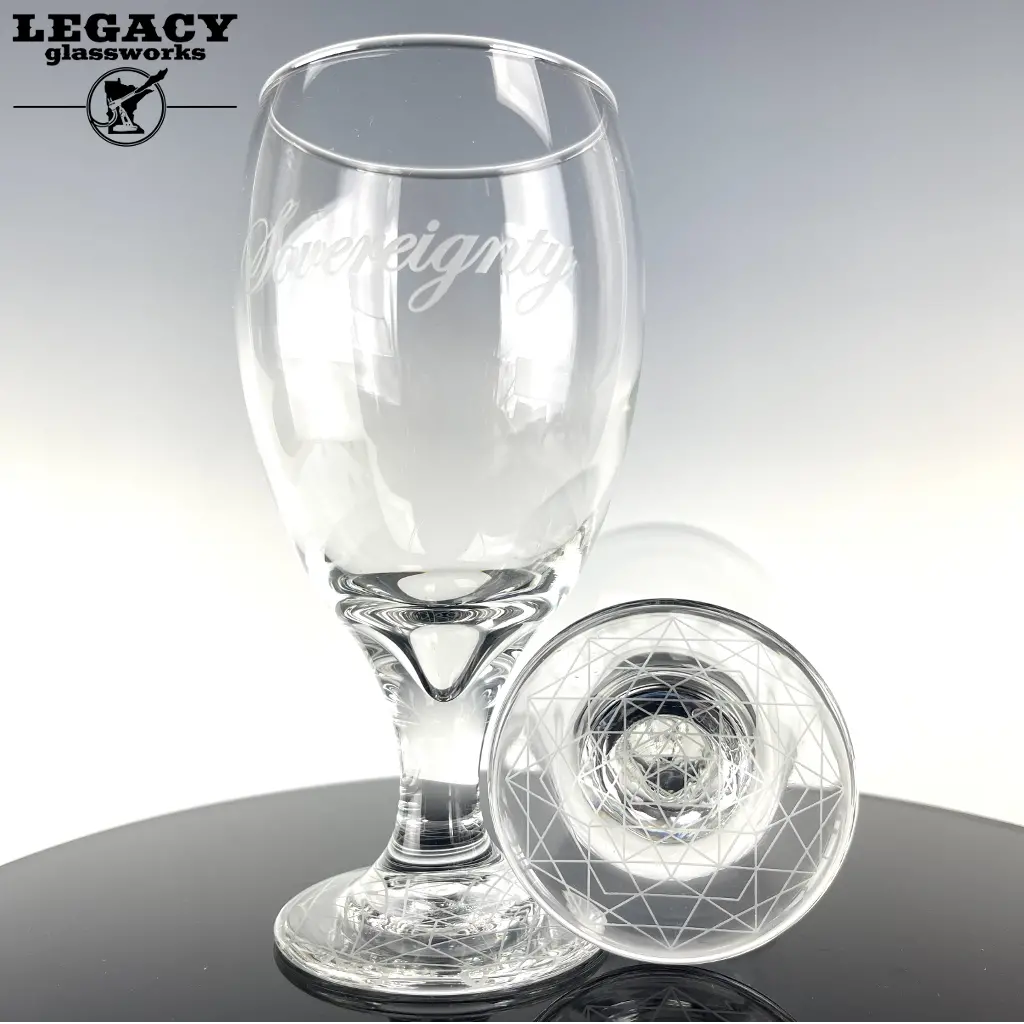 Sovereignty Glass Drinking Glass 2