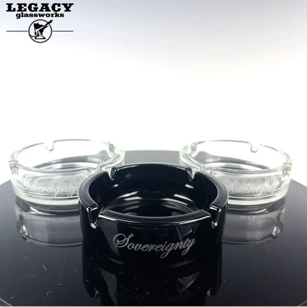 Sovereignty Glass Ash Trays 1