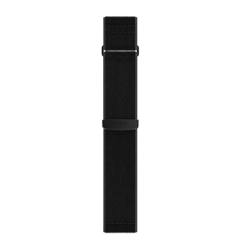 Suunto 24Mm Athletic 6 Loop Textile Strap Black Size M 1