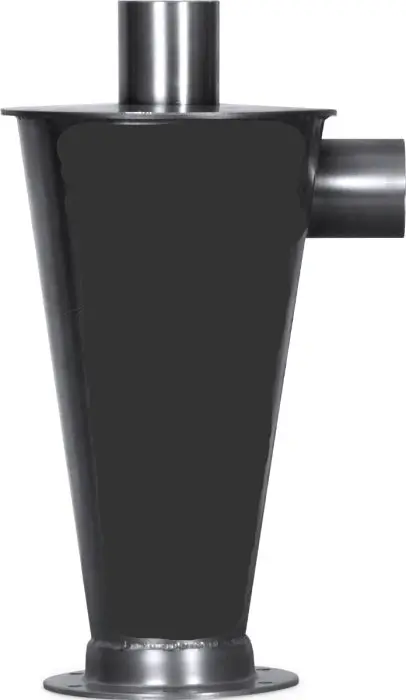 Prestivac Cyclone Stainless Steel Separator (10 Gallon Tank On Wheels) 1