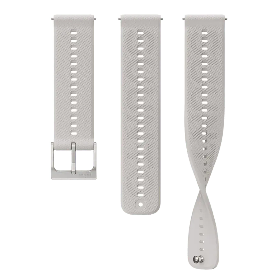 Suunto 22Mm Athletic 6 Silicone Strap Feather Gray S+M 1