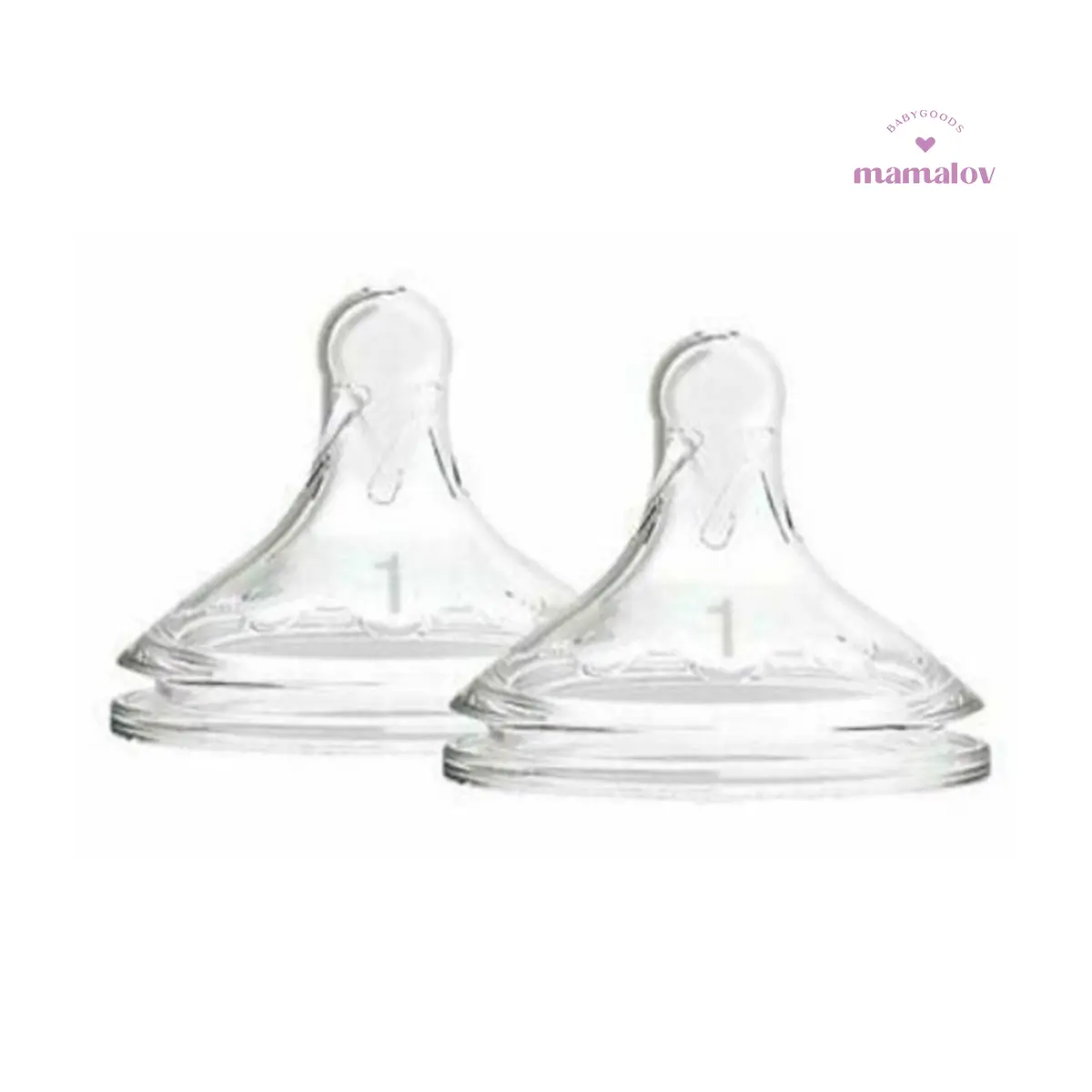 Tetina Options Cuello Ancho Nivel 1 2Pk - Dr Brown's 1