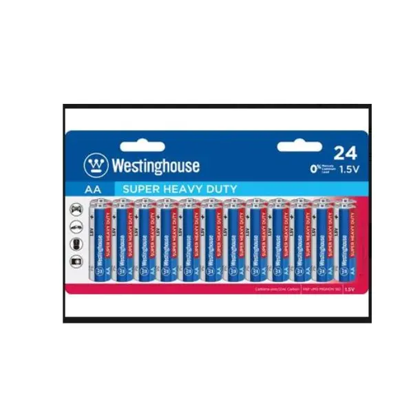 Wholesale 24 Pack Aa Batteries Extra Heavy Duty 1.5V 1