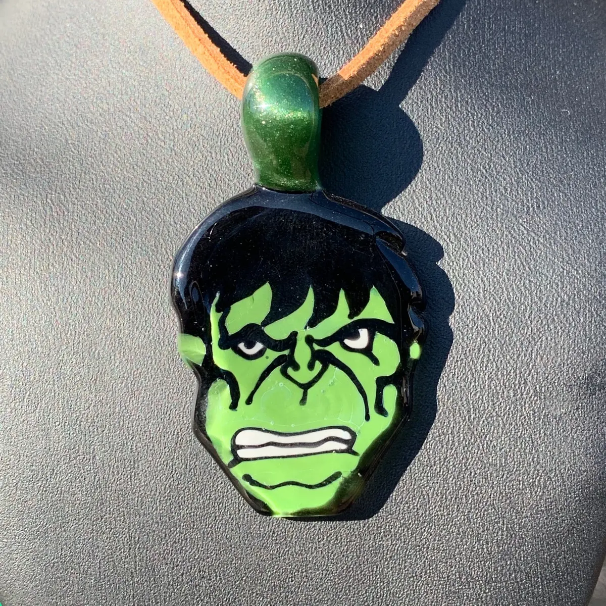 Windstar Big Mean Green Pendant 1