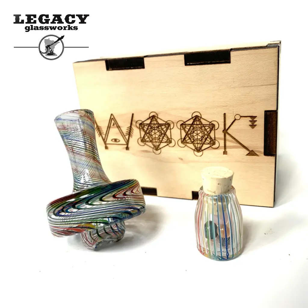 Teurfs X Wook Inc X Jaredsglass Collab Spinner Cap 1