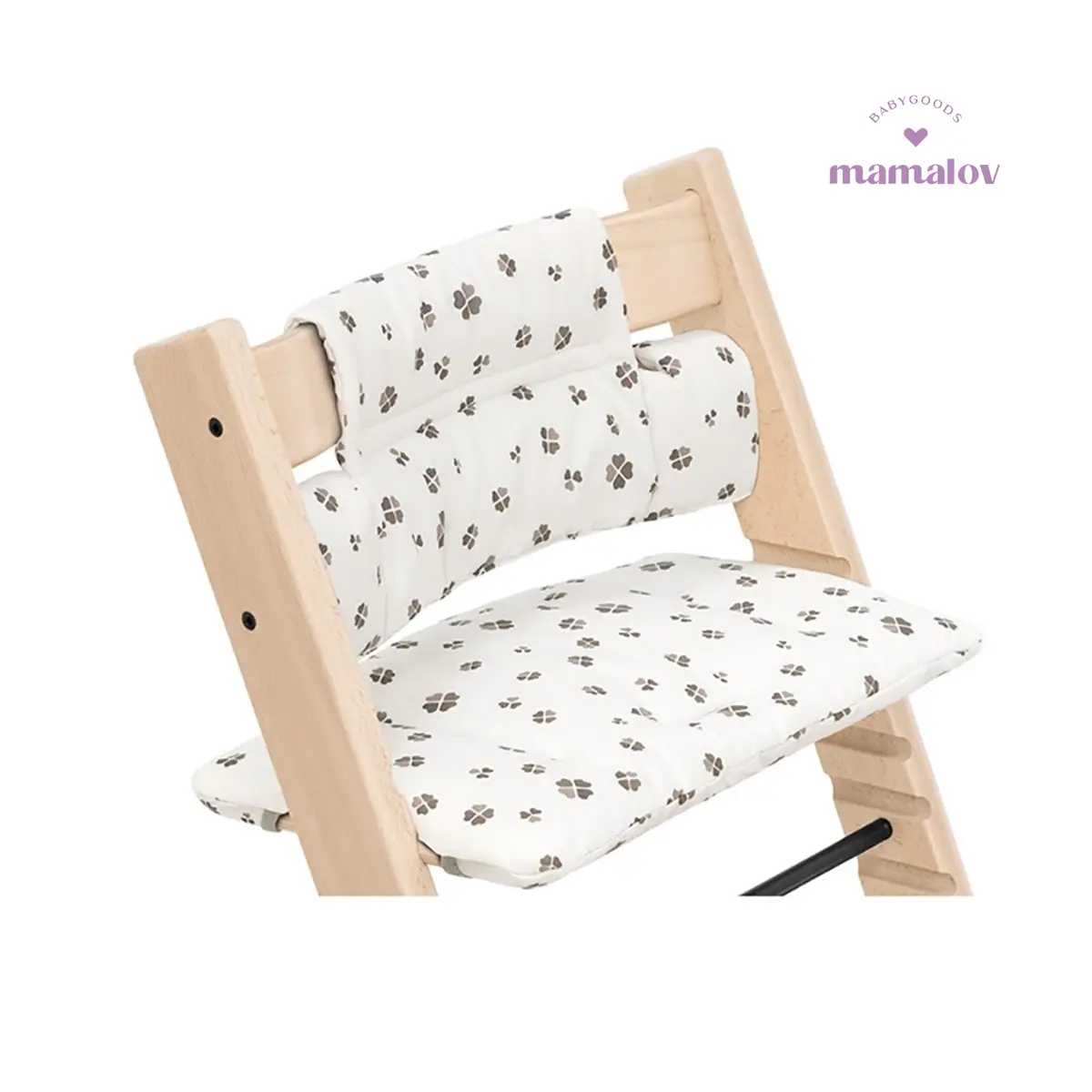 Cushion Tripp Trapp Lucky Grey Organic Cotton Stokke 100365 1