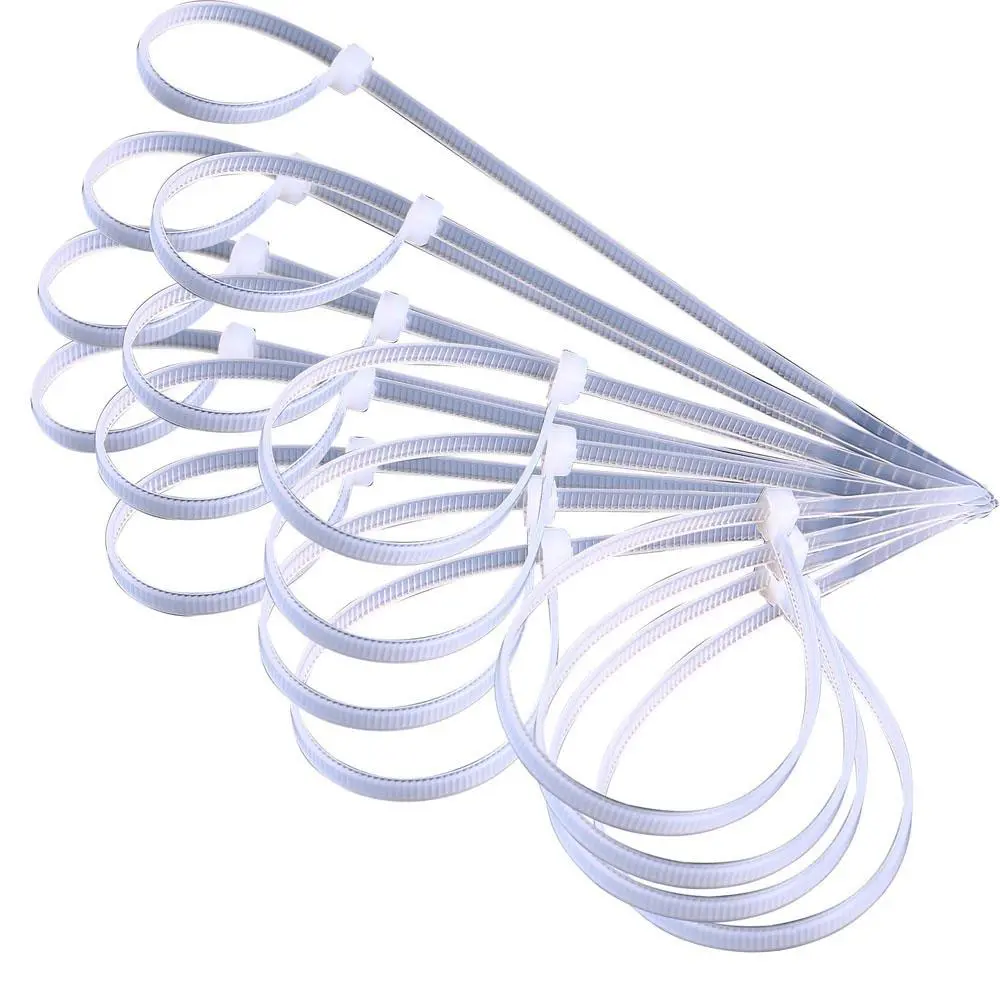Yescom 4 In Zip Ties Wraps Self-Locking 100Mm 50Pcs 1