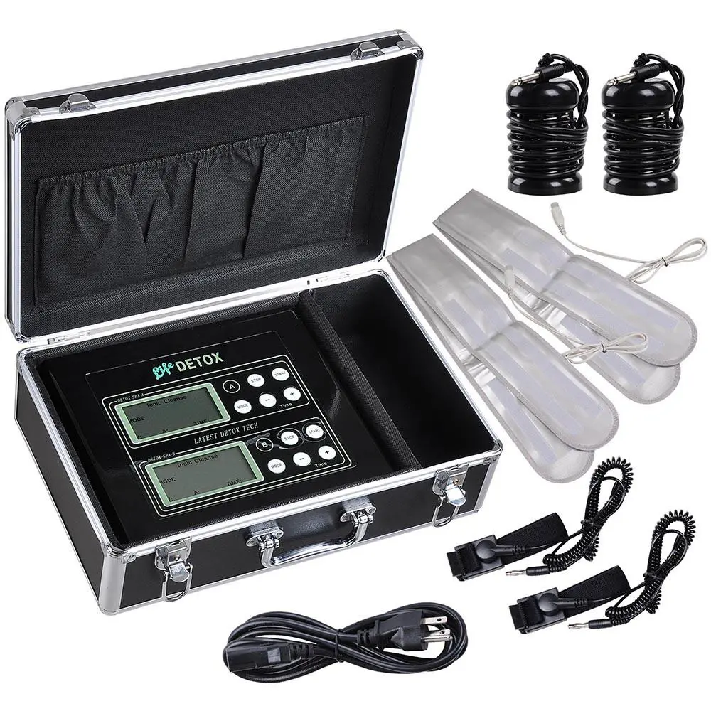Yescom Ion Detox Foot Spa Machine 5-Mode Lcd Dual System Kit 1