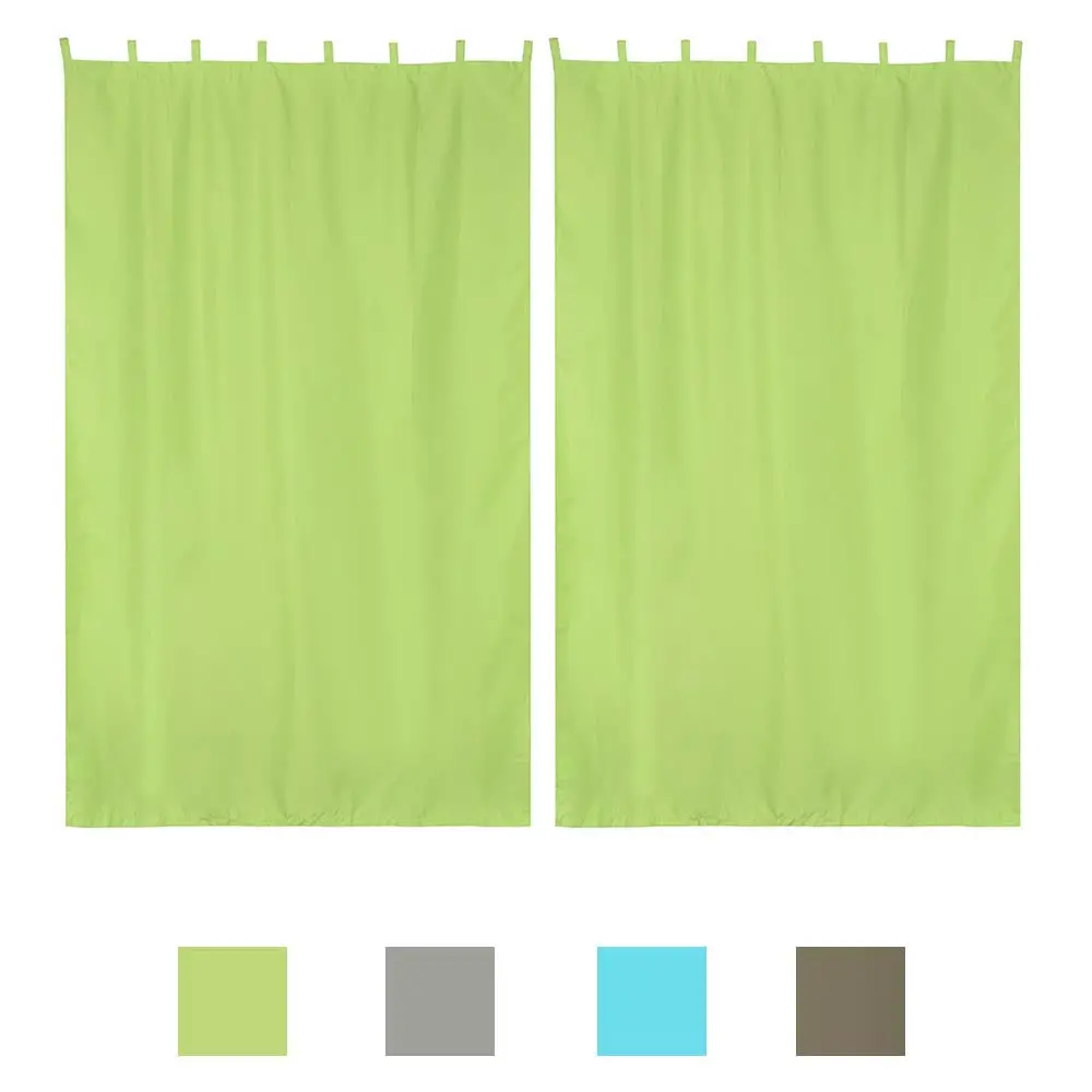 Yescom 2-Pcs Outdoor Tab Top Curtain Panel, 54Wx96l 1
