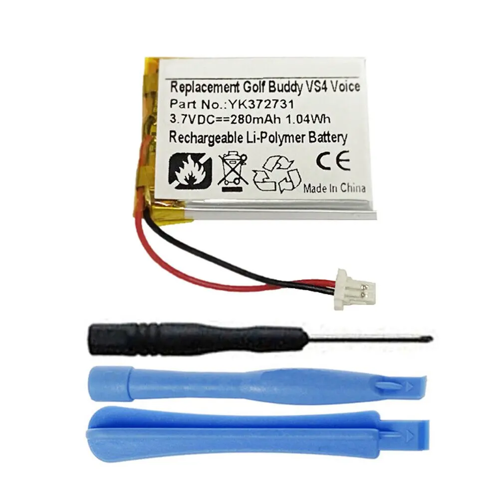 Battery For Golf Buddy Voice, Voice+, Vs4, Voice 2 Gps Range Finder Yk372731 1