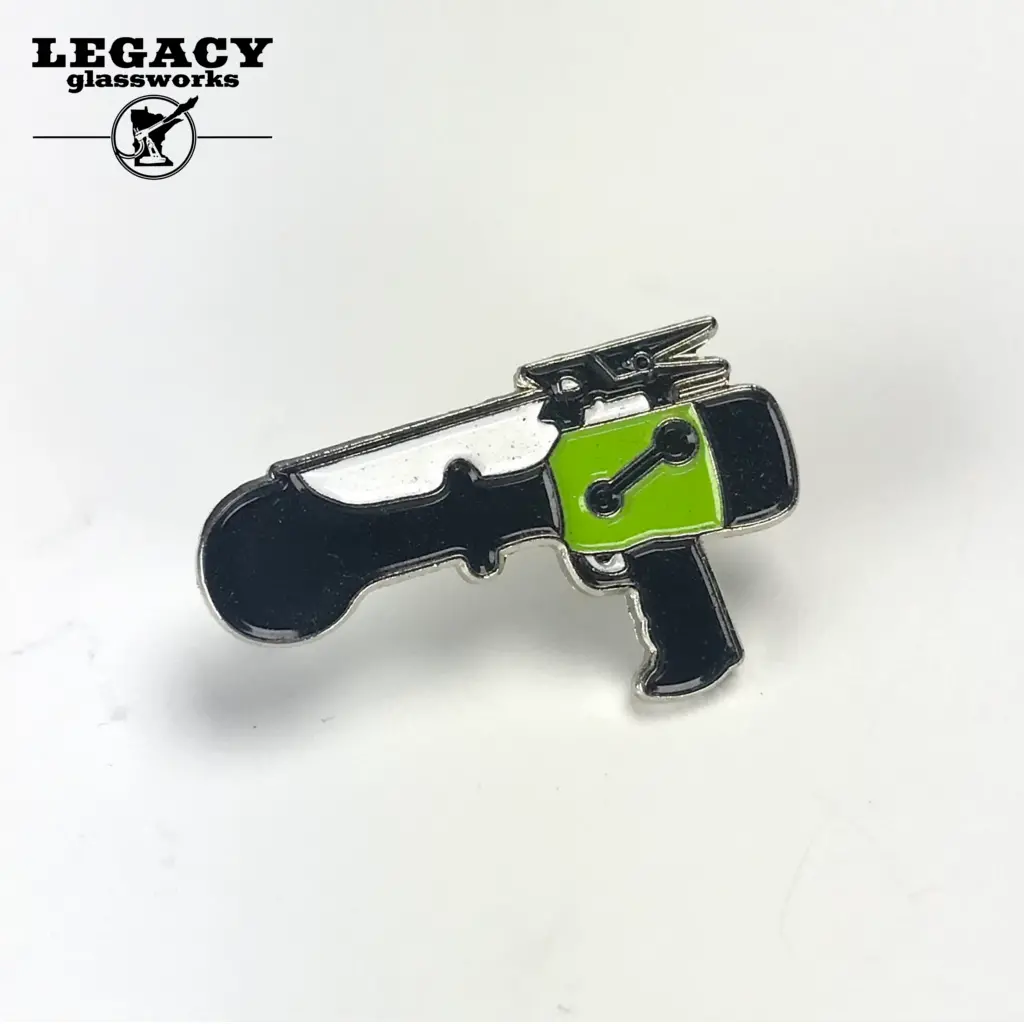 Rubber Band Gun Enamel Pin 1