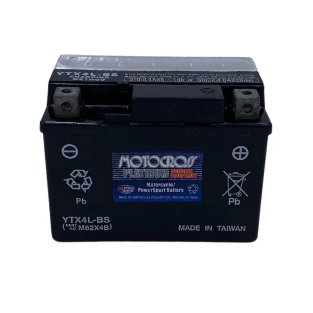 Ytx4l-Bs Battery Replacement For Powersports And Bikes Motocross 1