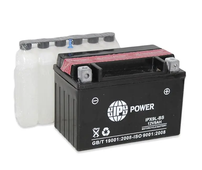 Ytx9-Bs Replacement Battery - Ipx9l-Bs Agm 1