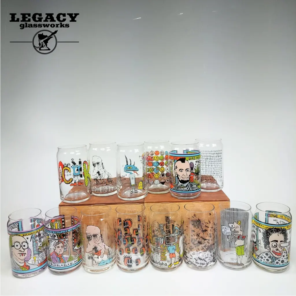 Zach Puchowitz Sketch Series Pint Glass 1