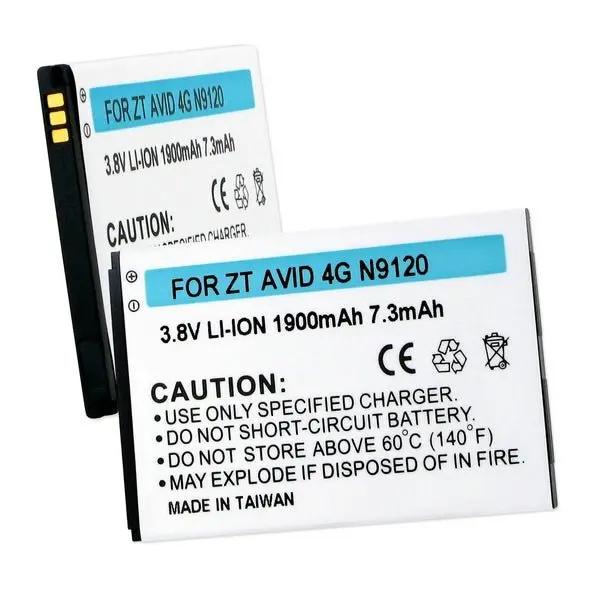 Zte Avid 4G N9120 3.7V 1600Mah Li-Ion Battery Bli-1318-1.9 1